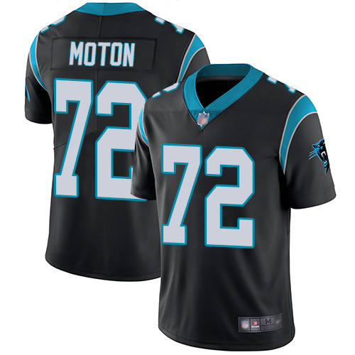 Carolina Panthers Limited Black Men Taylor Moton Home Jersey NFL Football #72 Vapor Untouchable